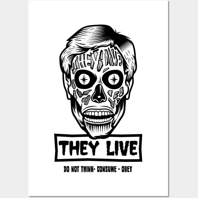 they live Wall Art by Playground